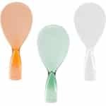 Set van 3 Rijstlepels - Anti-aanbak, Japanse Stijl, Voor Rijst, Aardappelpuree - Keuken Accessoires