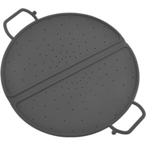 Spatdeksel Pan - Keuken Accessoire - Veilig Koken - Opvouwbaar Ontwerp - 305 cm Diameter - Grijs