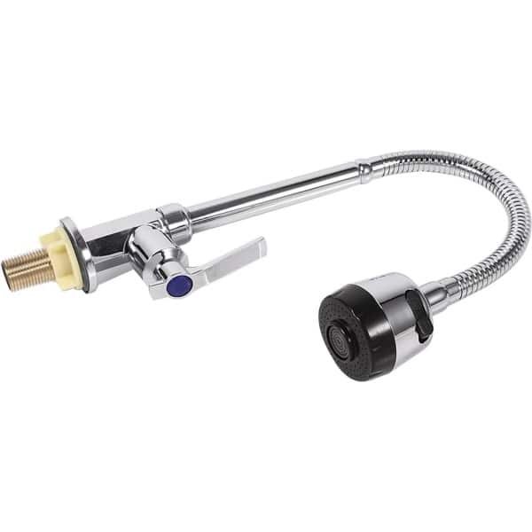 Sproeier Keukenkraan Zink Legering - Draaibare Tuit Enkel Handvat - Keuken Gebruiksvoorwerp Set - Accessoires Home Verbetering Hardware .