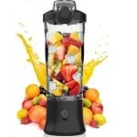 Stabmixer 600ML - Elektrische Smoothie Maker Blender - Standmixer Keuken - Shake & Sapjes - 2 Snelheden - Fresh Juice Fles