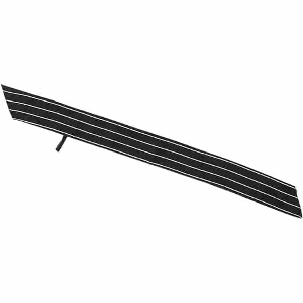 Vierkante Katoenen Keuken Koken Sjaal Stropdas voor Dames en Heren Accessoires(Zwart en wit)