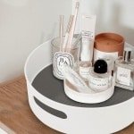 Vinsani 11,8 inch kast draaitafel organizer multifunctionele antislip kruidenrek keuken opslag luie susan voor bijkeuken, kasten, keukenkasten, koelkast, make-up & ambachtelijke accessoires houder (groot)