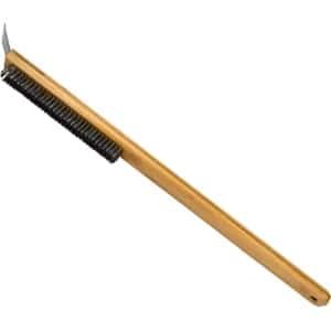 WoonWonder Pizza Ovenborstel - Borstel voor Pizza oven - Oven borstel - Borstel Met Schraper - Keuken Accessoires - Barbecue accessoires