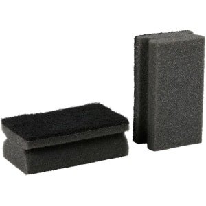 alpina BBQ Reinigings Spons - BBQ Schraper - BBQ en Grill Spons - Keuken schoonmaakborstel - Barbecue Accessoires - Zwart