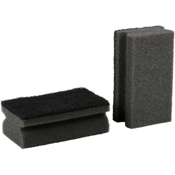 alpina BBQ Reinigings Spons - BBQ Schraper - BBQ en Grill Spons - Keuken schoonmaakborstel - Barbecue Accessoires - Zwart