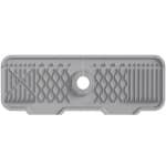 kraanmat - 43*15*1.5cm - Afvoermat voor Keuken - Accessoires voor aanrecht - Afvoerpad - Gootsteenmat - Antislip - Siliconen - Spoelbescherming voor gootsteen achter de kraan