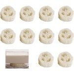 10 stuks Luffa-spons zeepbeschermers voor zeepbakje - Accessoires voor douche/bad/keuken/werkbladen