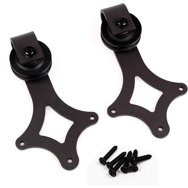 183 cm Schuifdeurrolset zonder boren, accessoires voor deuren in keuken, slaapkamer en woonkamer Diamant