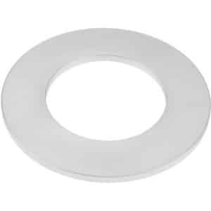 1PC Keuken Kraan Grote Basis Reparatie Ring Aluminium 70x40x3mm Kraan Reparatie Accessoires Platte Ring Voor Kraan Douche Fix Zilver