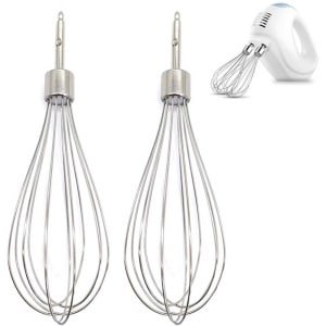 2 stuks garde roestvrij staal kleine garde accessoires voor garde keuken roerflitser roestvrij staal duurzame keukengerei bakaccessoires voor het mengen, kloppen en roeren (1#)