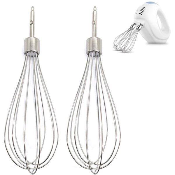 2 stuks garde roestvrij staal kleine garde accessoires voor garde keuken roerflitser roestvrij staal duurzame keukengerei bakaccessoires voor het mengen, kloppen en roeren (1#)