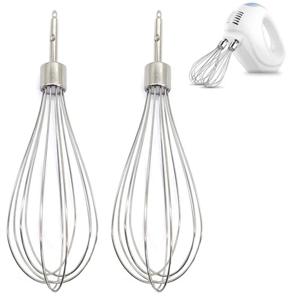 2 stuks garde roestvrij staal kleine garde accessoires voor keuken roeren flash roestvrij staal duurzame keukenhulpmiddelen bakaccessoires voor mengen, kloppen en roeren (1#)