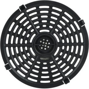 20 cm grillpan voor airfryer, ronde pan met anti-aanbaklaag en rubberen bumper. Crisperplaat als vervanging, keuken accessoires.