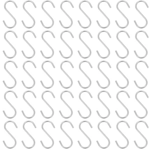 30 Pcs S-Haak - 304 RVS - Klein voor Keuken en Hanger accessoires