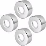 4-delige Rosette Douchekraan Set 66x25x30mm Verwarmingsbuis RVS Douche Fixture Waterkraan Decoratie Keuken Accessoires
