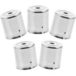 5 Stuks Magnetische Stalen Deksel Vervanging Ronde Deksel Oven Magnetron Deksel Accessoires voor Keuken Magnetron Oven