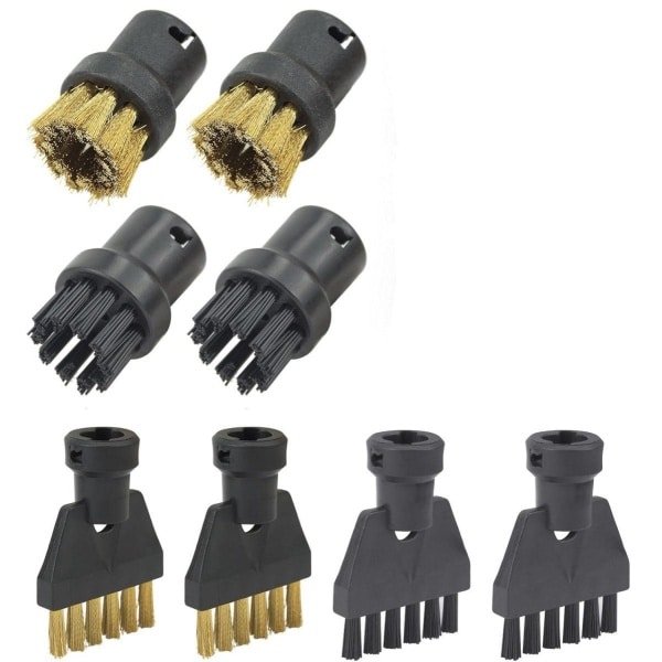 8-delig Stoomreiniger Accessoires Set - Compatibel met Kärcher SC1 SC2 SC3 SC4 SC5 - Handheld Reinigingsset voor Keuken, Vloer en Auto