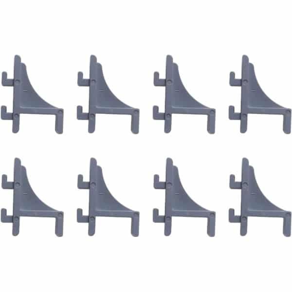 8pcs Tableflips Rates Tablet Holder voor Koelkast - Freezer Cooler Accessoires - Keuken Gadgets - Organisatie