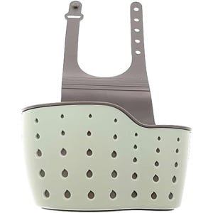 Aanrecht Caddy Spons Houder Keuken Accessoires Organizer Lichtblauw