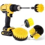 Allecta - Reinigingsborstel Set voor Elektrische Boormachine - 3 Stuks - Voor Keuken, Auto, Badkamer, Tegels
