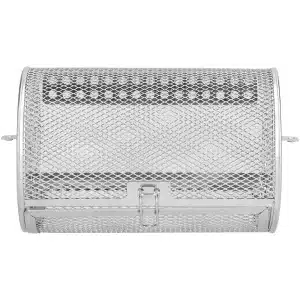 Allecto - - Air Fryer Pan Basket - 360 Swivel Fryer - Bakgereedschap - 12x12x18cm - Keuken Accessoires - Geschikt voor Airfryer - Stijlvol Design