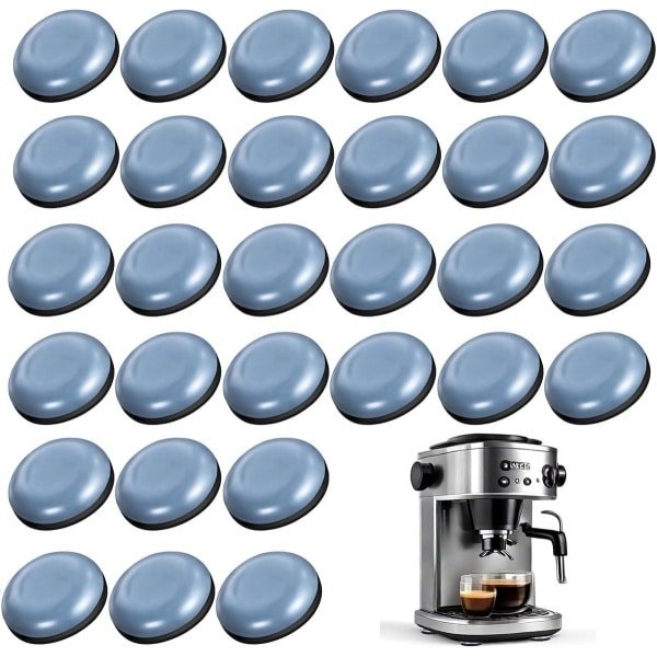 Apparaat Glijders - Keuken Accessoires - Eenvoudig Verplaatsen - Zelfklevend Ontwerp - 2cm Diameter - Blauw