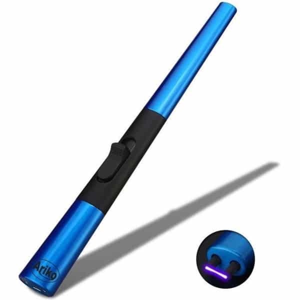 Ariko Luxe Plasma Arc aansteker in cadeaudoos|USB- oplaadbaar| Vlamloze elektrische aansteker voor keuken, kaars, BBQ of openhaard| In- en outdoor| Chique design