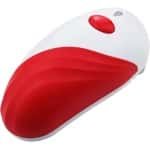 Automatische Blikopener - Elektrische Keuken Gadget - Moeiteloos Blikjes Openen - Handsfree Gladde Rand - Compact Ontwerp - Rood