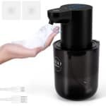 Automatische Zeepdispenser - 400 ml - Elektrische Zeepdispenser met Sensor - Wandmontage - 4-Staps Aanpasbaar Vloeistofvolume - USB Oplaadbare Schuimzeepdispenser voor Badkamer - Keuken