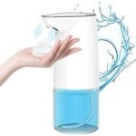 Automatische elektrische zeepdispenser met sensor - 500 ml, contactloze schuimdispensers voor keuken en badkamer