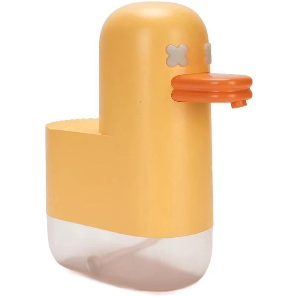 Automatische schuimende dispenser, schijnbaar eend, slanke detectie, handzeep, schuimend, oplaadbaar, contactloos schuim voor badkamer, elektrische sensor, keuken, badkamer (type 2)