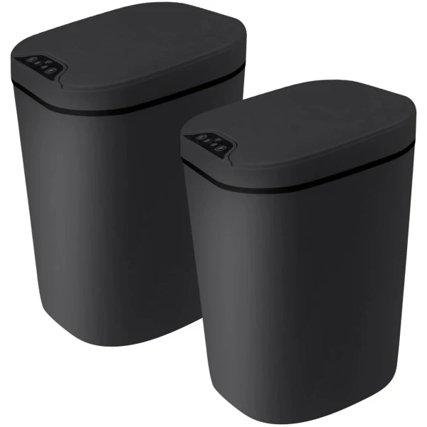 Automatische vuilnisemmer - 12 liter - Sensor - Elektrische afvalemmer - Zachte sluiting - Keuken - Badkamer - Kantoor