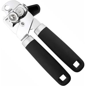 Blikopener Magnetisch - Keuken Accessoire - Snel Blikken Openen - Soepele Rand - 19cm Lengte - Zwart