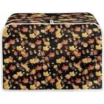 Broodrooster Cover - Keuken Accessoire - Apparaat Beschermen - Opvouwbaar Ontwerp - Past op 4 Slices - Herfstbladeren