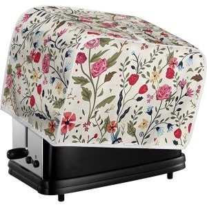 Broodrooster Cover - Keuken Accessoires - Keuken Bescherming - Stof- en Vingerafdruk Bescherming - 20x29x19 cm - Ditsy Bloemen