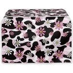 Broodroosterhoes - Keuken Accessoire - Keuken Bescherming - Met Haak Ontwerp - 31.5 x 27 x 21 cm - Daisy Koeienvlek