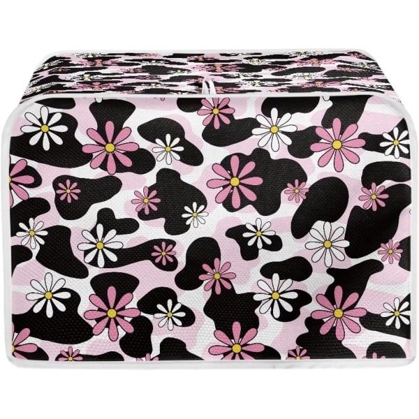 Broodroosterhoes - Keuken Accessoire - Keuken Bescherming - Met Haak Ontwerp - 31.5 x 27 x 21 cm - Daisy Koeienvlek