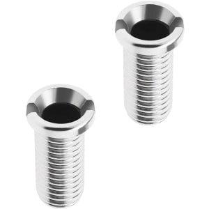 Cosensi - Keukengootsteen mandschroef, M12 x 25 mm roestvrijstalen schroef voor wastafel zeef stop - Set van 2 - Keuken accessoires