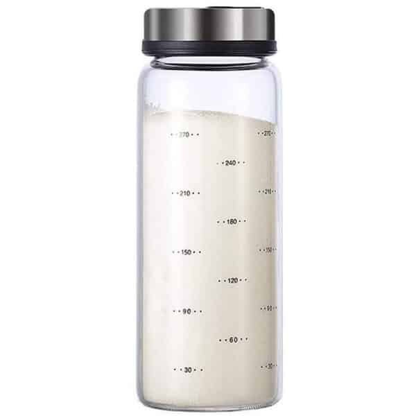 Cosensi - Zout en Peper Shaker - Instelbare Gaten - Glazen - 300 ml - Keuken Accessoire - Kruidenset - Perfect voor Koken