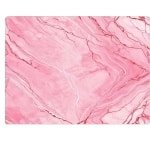 Decoratieve Hittebestendige Glazen Snijplank Marmer Look Roze Wit Keuken Accessoire