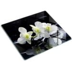 Decoratieve Snijplank van Geharde Glas - 60x52 cm - Veelzijdige Keuken Accessoire
