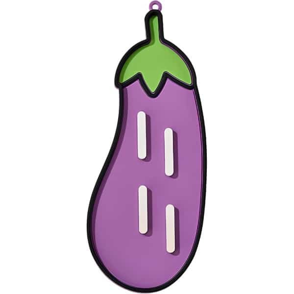 Dekselhouder Lepelrust - Keuken Accessoire - Schoon Aanrecht - Hittebestendig Zacht Rubber - 22.5 x 9 cm - Paars