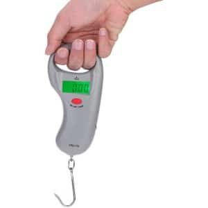 Digitale Hangweegschaal 45kg LCD Elektrische Weegschaal voor Vissen, Keuken en Post