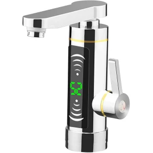 Direct Warm Water Kraan met Digitale Display - 3000W Elektrische Boiler voor Keuken en Badkamer