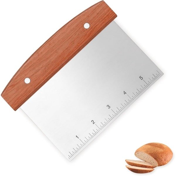 Dough Cutter - Pizza Accessoires - Brood Bakgereedschap - Keuken Schraper & Deeg Portioner