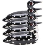 Eetstokjes Rests - Keuken Decoratie - Tafel Accessoires - Realistisch Ontwerp - 6x3.3cm - Zwart