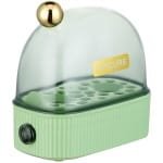 Eierkoker - Mini Elektrische Eierkoker - Eierkoker electrisch - Geschikt voor 2 eieren - Snel, Draagbaar & Automatische Uitschakeling - Voor Keuken & Studentenkamer - Groen