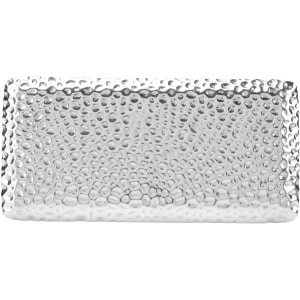 Elegante Gehamerde Dienblad van RVS voor Woonkamer, Slaapkamer en Keuken - Stijlvol en Duurzaam Accessoire