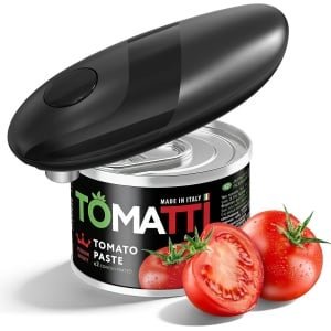 Elektrische Blikopener - Keuken Hulp - Gemakkelijk Blikjes Openen - Geen Scherpe Randen - Ronde Blikjes Alle Maten