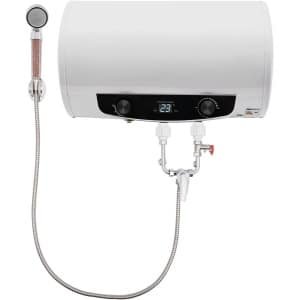 Elektrische Boiler 35 Liter Horizontaal - Snel Warm Water voor Keuken en Badkamer, 2000 W, Wandmontage, Temperatuurregeling 25-75°C
